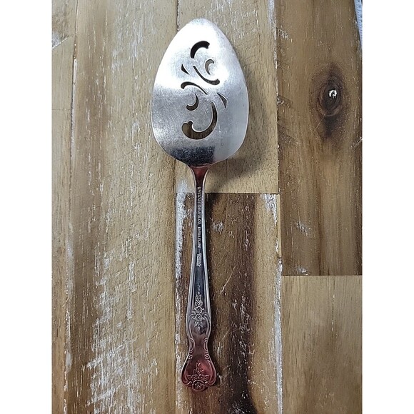 Lot Wm A Rogers Oneida Mansfield Amadeus Deluxe Stainless Serving Cake Pie Slice - Picture 9 of 11